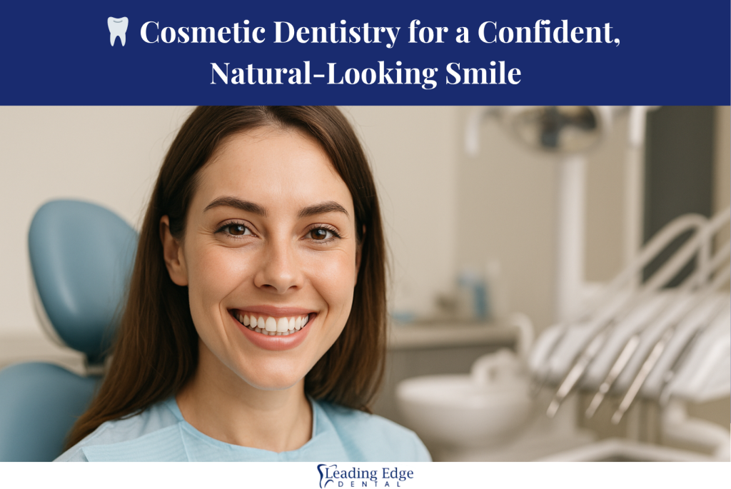 Cosmetic Dentistry for a Confident, Natural-Looking Smile